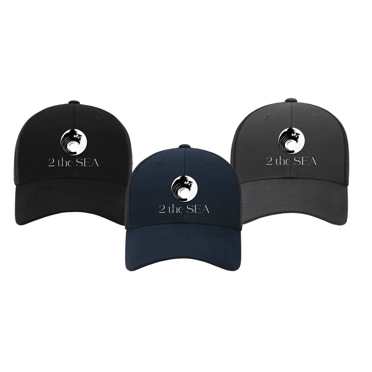 Hat - Black - by 2 the SEA