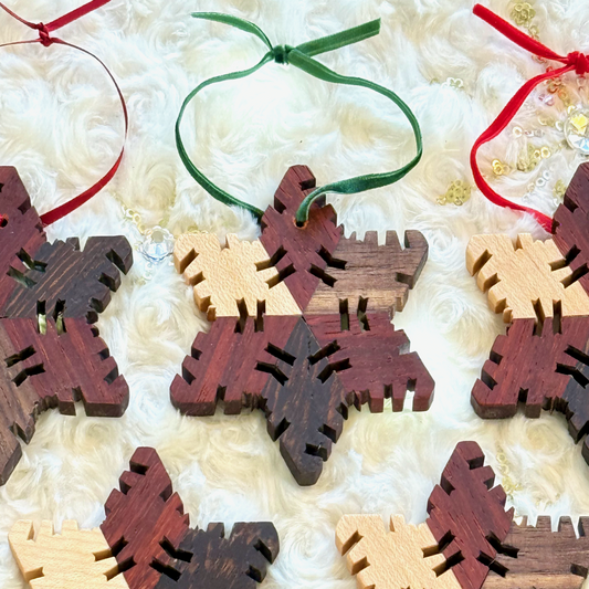 Maple Walnut Wenge Padauk Hardwood Snowflake