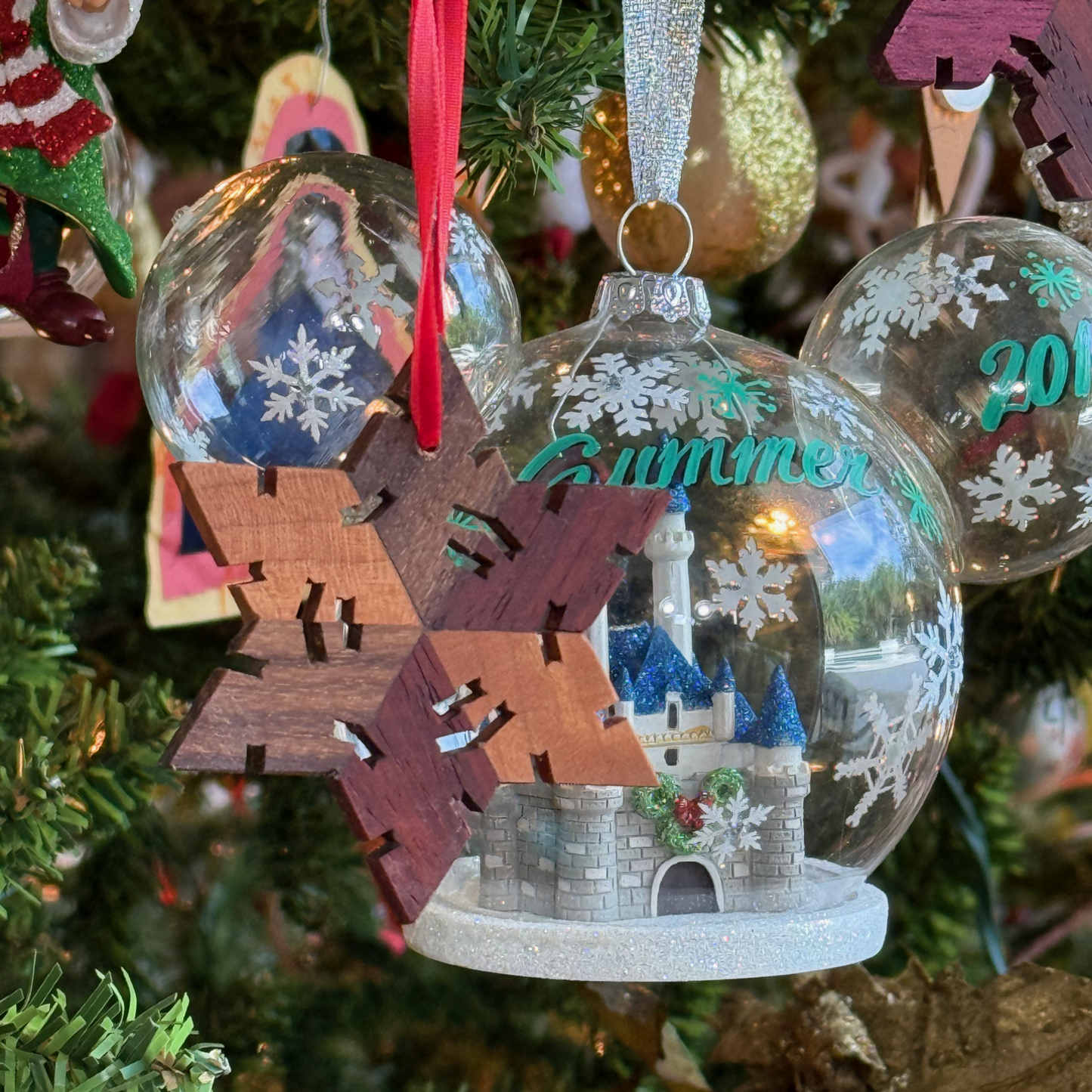 Christmas ornament snowflake