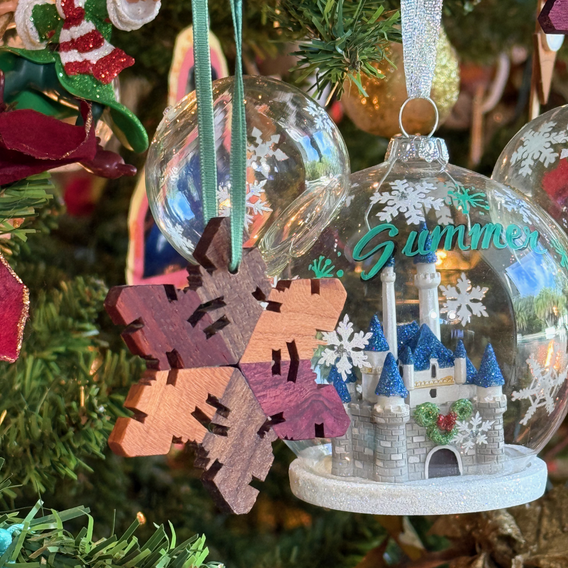 Christmas ornament snowflake