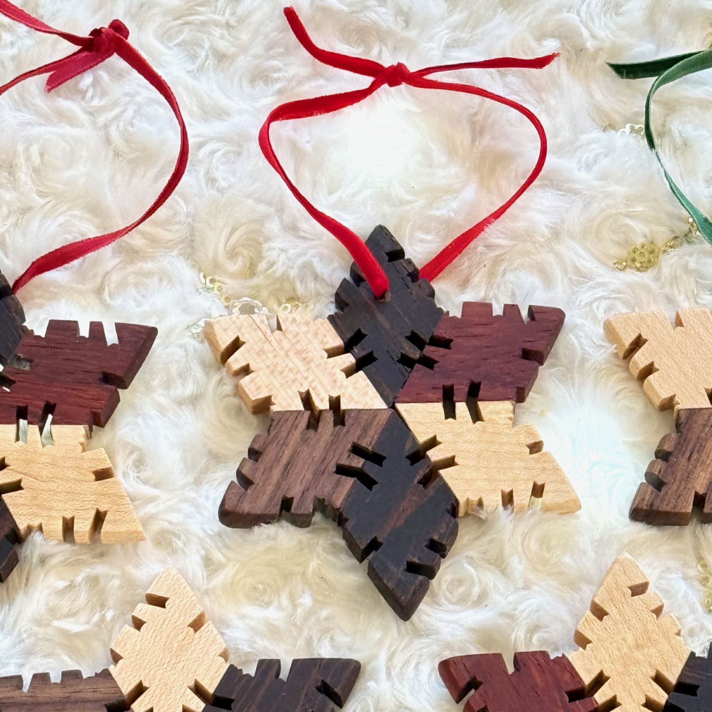 Maple Walnut Wenge Padauk Snowflake