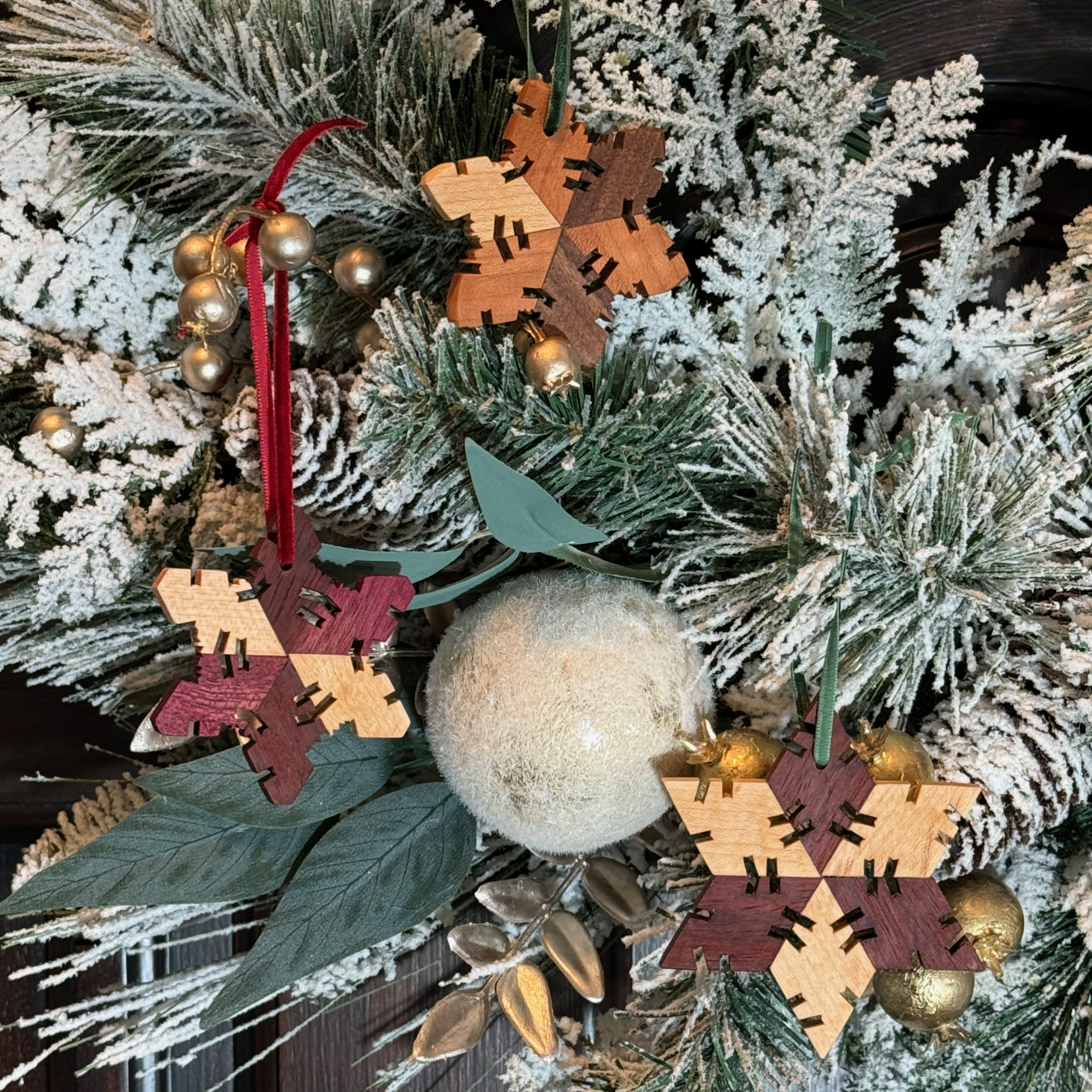 Christmas ornament snowflake