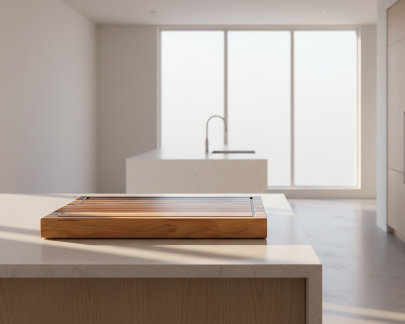Edge Grain Cutting Board Maple Walnut  Cherry & Wenge  Signature Series 