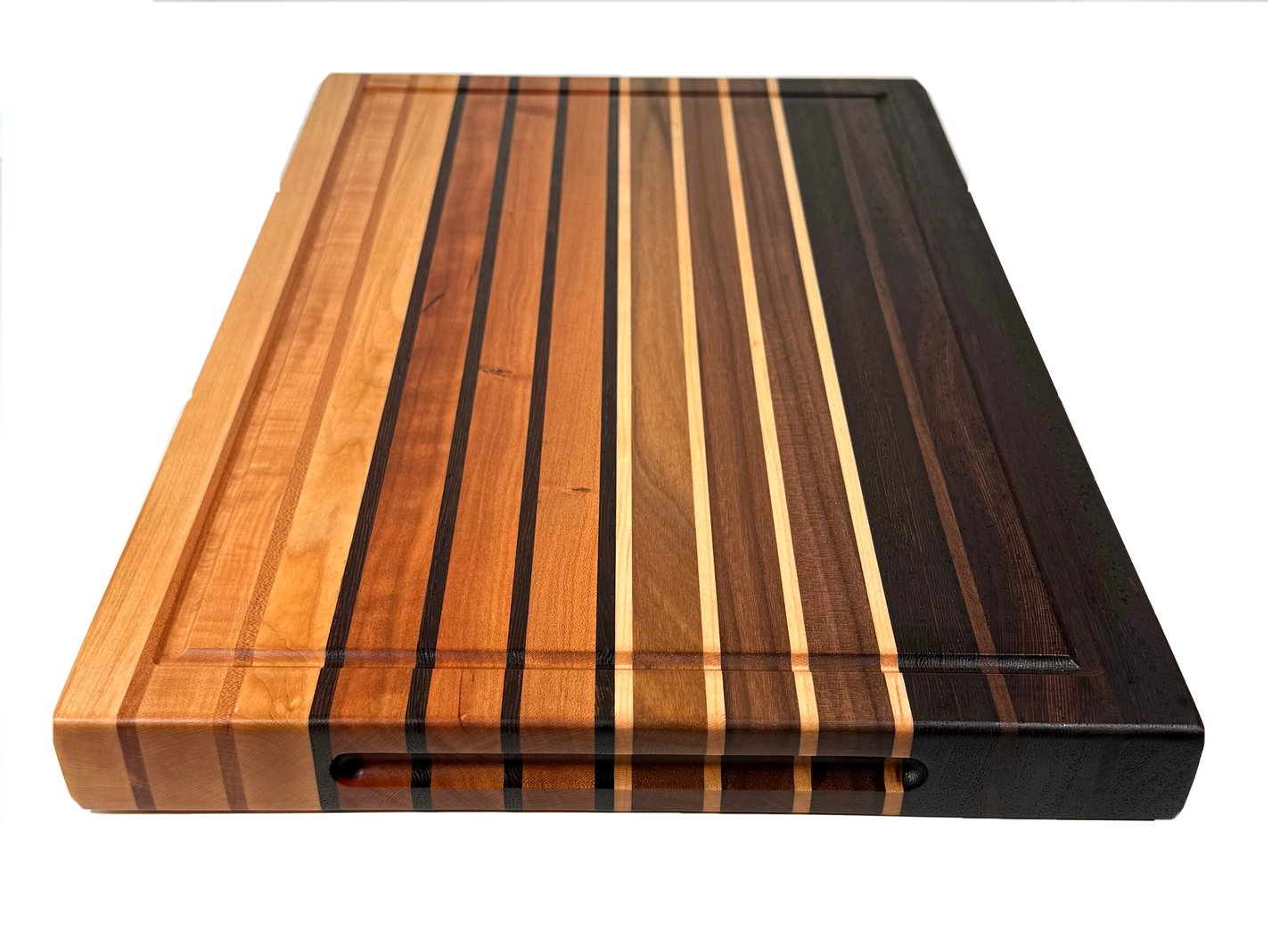 Maple Cherry Walnut Wenge Cutting Board